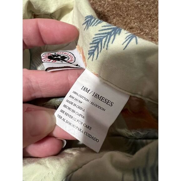 Philadelphia Goodlad Hawaiian Shirt Baby Boy 18m Short Sleeve - Picture 5 of 6